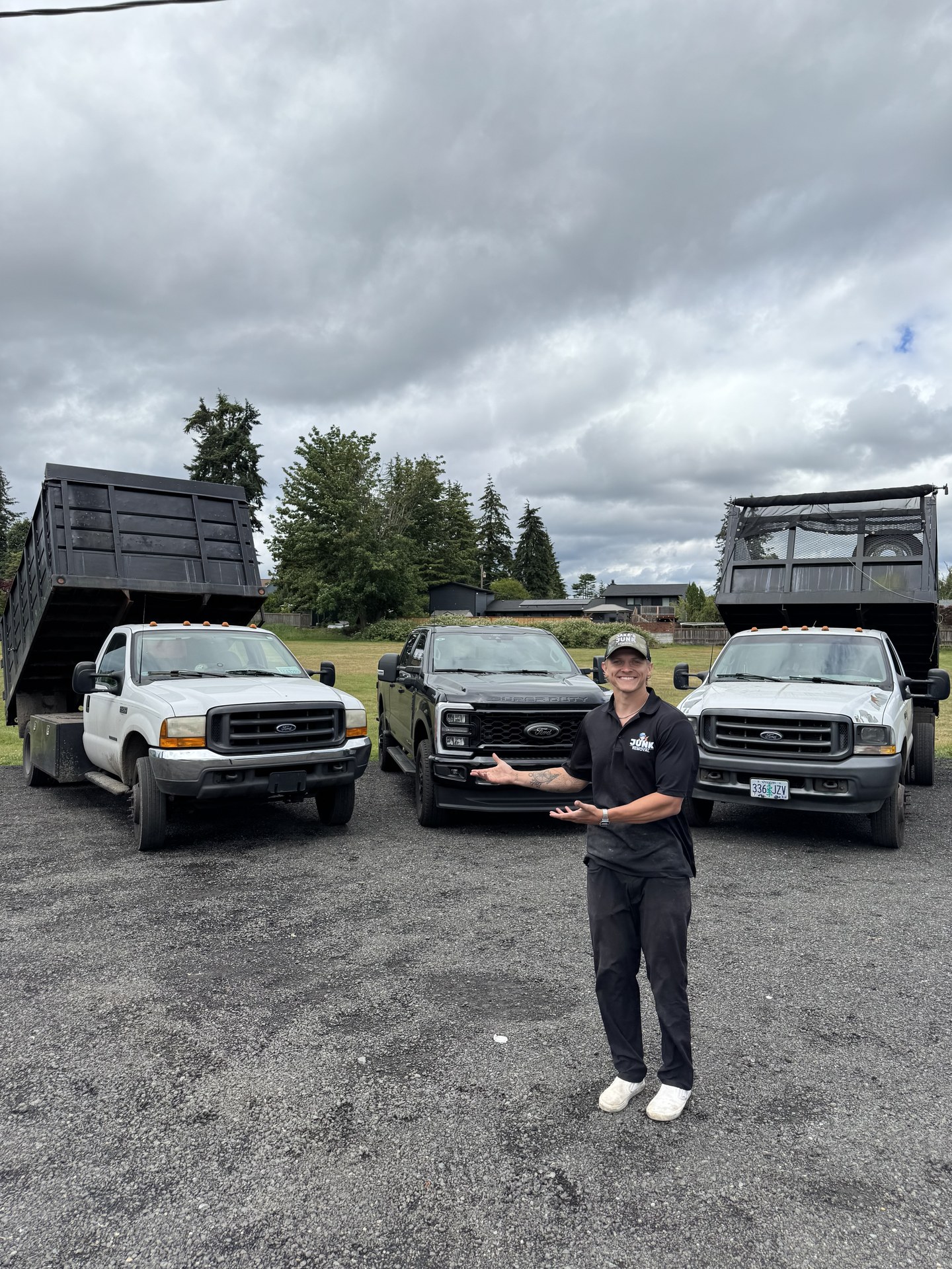 Jake's Junk Removal 3-truck fleet